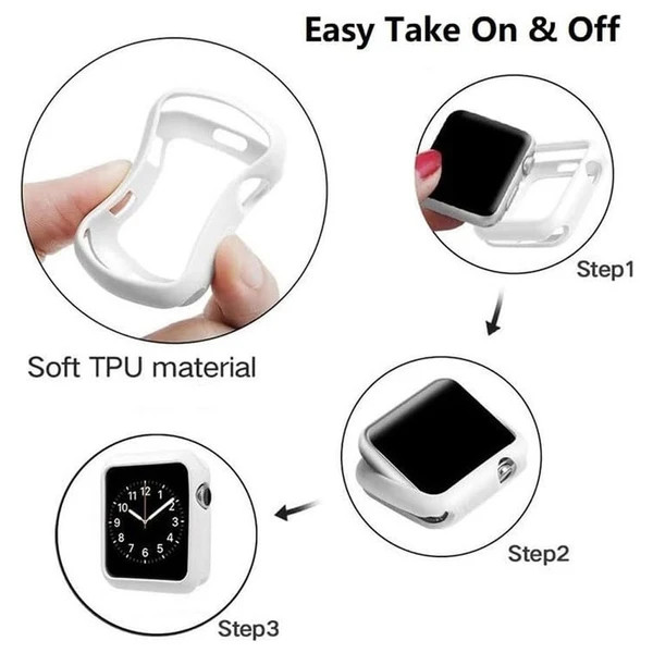 خرید کاور ساعت هوشمند مدل silicon bumper مناسب برای اپل واچ Ultra / Ultra 2 49 mm با بهترین کیفیت از دیجی اکسس