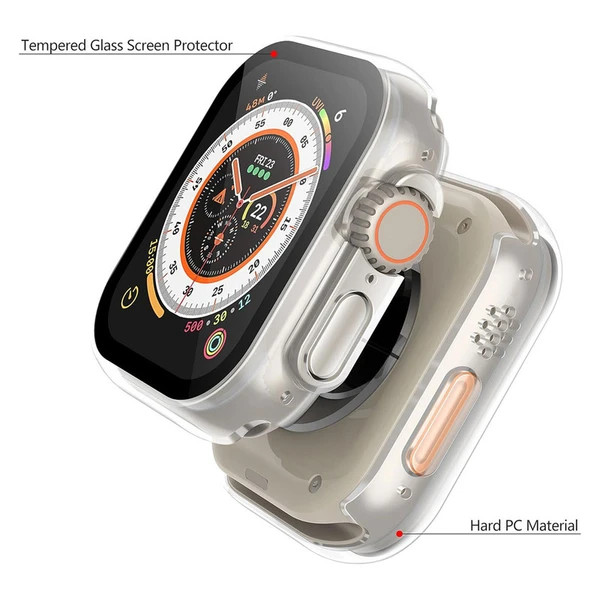 خرید کاور مدل Full Cover مناسب برای اپل واچ Ultra / Ultra 2/Ultra 3 49 mm به همراه محافظ صفحه نمایش از دیجی اکسس