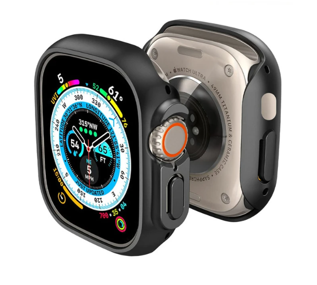 خرید کاور مدل Full Cover مناسب برای اپل واچ Ultra / Ultra 2/Ultra 3 49 mm به همراه محافظ صفحه نمایش از دیجی اکسس