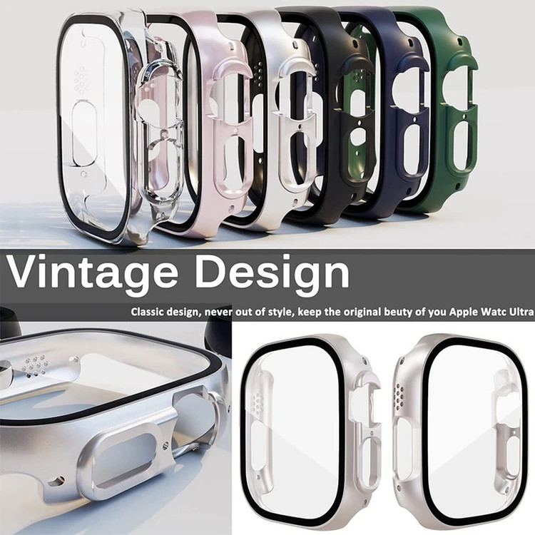 خرید کاور مدل Full Cover مناسب برای اپل واچ Ultra / Ultra 2/Ultra 3 49 mm به همراه محافظ صفحه نمایش از دیجی اکسس