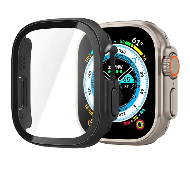خرید کاور مدل Full Cover مناسب برای اپل واچ Ultra / Ultra 2/Ultra 3 49 mm به همراه محافظ صفحه نمایش از دیجی اکسس