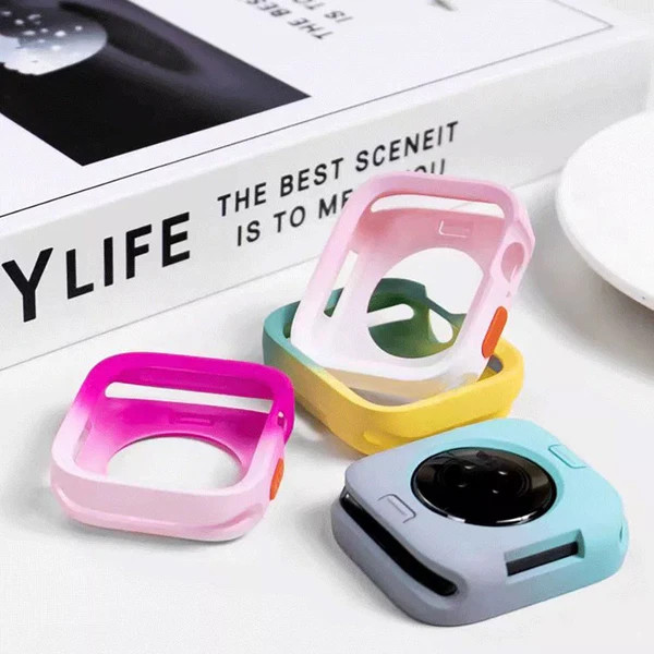 خرید کاور مدل COLOR FULL مناسب برای اپل واچ سری SE/1/2/3/4/5/6/7/8/9/AluminumCase سایز 44 میلی متری از دیجی اکسس