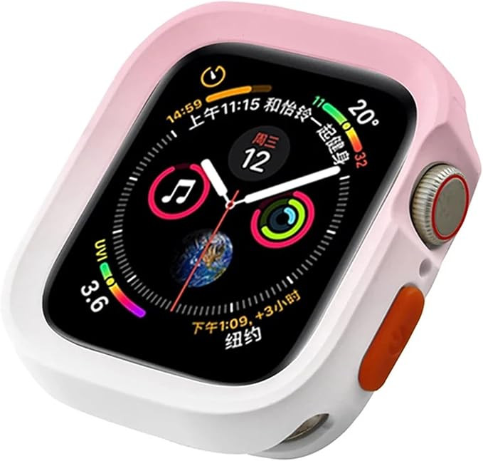 خرید کاور مدل COLOR FULL مناسب برای اپل واچ سری SE/1/2/3/4/5/6/7/8/9/AluminumCase سایز 44 میلی متری از دیجی اکسس