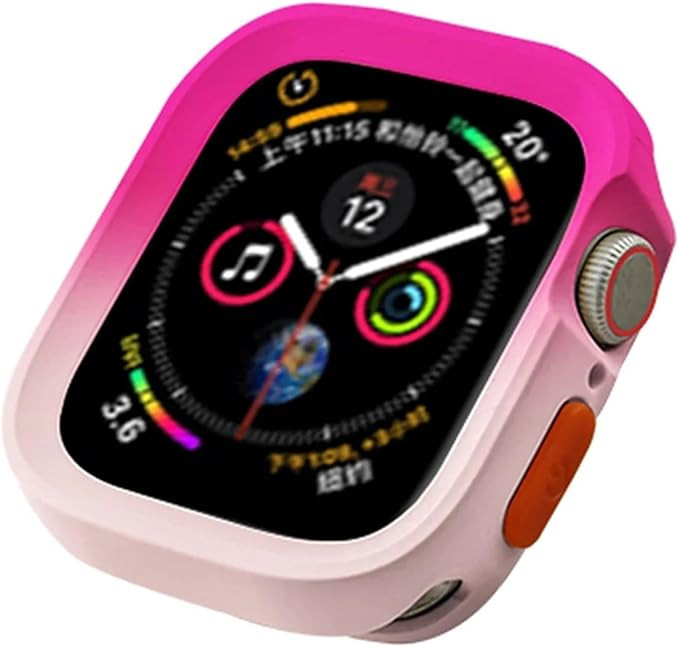 خرید کاور مدل COLOR FULL مناسب برای اپل واچ سری SE/1/2/3/4/5/6/7/8/9/AluminumCase سایز 44 میلی متری از دیجی اکسس