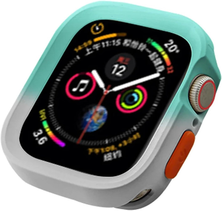 خرید کاور مدل COLOR FULL مناسب برای اپل واچ سری SE/1/2/3/4/5/6/7/8/9/AluminumCase سایز 44 میلی متری از دیجی اکسس