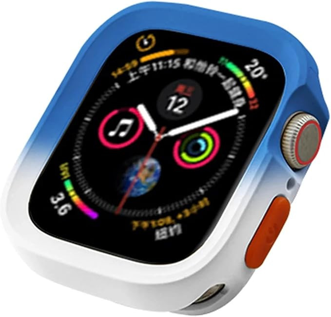 خرید کاور مدل COLOR FULL مناسب برای اپل واچ سری SE/1/2/3/4/5/6/7/8/9/AluminumCase سایز 44 میلی متری از دیجی اکسس