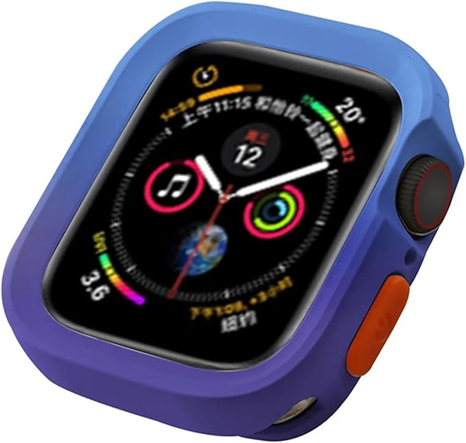 خرید کاور مدل COLOR FULL مناسب برای اپل واچ سری SE/1/2/3/4/5/6/7/8/9/AluminumCase سایز 45 میلی متری از دیجی اکسس