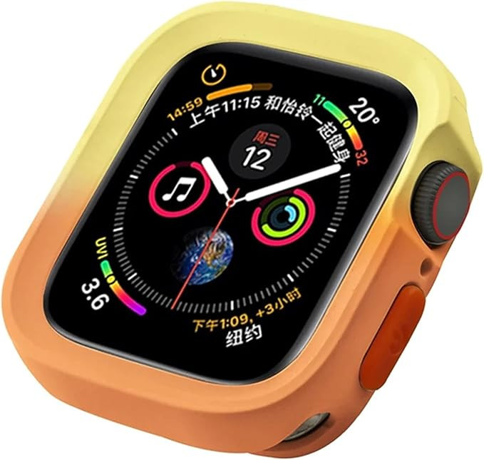 خرید کاور مدل COLOR FULL مناسب برای اپل واچ سری SE/1/2/3/4/5/6/7/8/9/AluminumCase سایز 45 میلی متری از دیجی اکسس