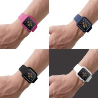 خرید کاور مدل bumper مناسب برای اپل واچ سری SE/1/2/3/4/5/6/7/8/9/2021/2023/ALUMINUM CASE سایز 42 میلی متری ازدیجی اکسس