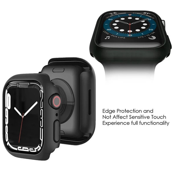 خرید کاور مدل bumper مناسب برای اپل واچ سری SE/1/2/3/4/5/6/7/8/9/2021/2023/ALUMINUM CASE سایز 42 میلی متری ازدیجی اکسس