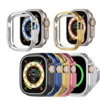 خرید کاور مدل bumper مناسب برای اپل واچ سری SE/1/2/3/4/5/6/7/8/9/2021/2023/ALUMINUM CASE سایز 42 میلی متری ازدیجی اکسس