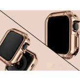 کاور ساعت هوشمند مدل lux-WM مناسب برای اپل واچ سری se/1/2/3/4/5/6/7/8/9/2021/2023/aluminumcase سایز 41/40/38 میلی متری