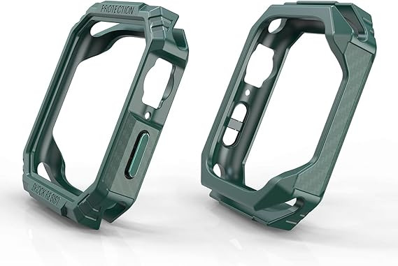 خرید کاور مدل Carbon Bumper مناسب برای اپل واچ سری Se/1/2/3/4/5/6/7/8/9/AluminumCase سایز 45 میلی متری از دیجی اکسس