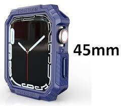 خرید کاور مدل Carbon Bumper مناسب برای اپل واچ سری Se/1/2/3/4/5/6/7/8/9/AluminumCase سایز 45 میلی متری از دیجی اکسس