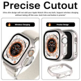 خرید کاور مدل bumper مناسب برای اپل واچ سری SE/1/2/3/4/5/6/7/8/9/2021/2023/ALUMINUM CASE سایز 45 میلی متری از دیجی اکسس