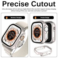 خرید کاور مدل bumper مناسب برای اپل واچ سری SE/1/2/3/4/5/6/7/8/9/2021/2023/ALUMINUM CASE سایز 45 میلی متری از دیجی اکسس