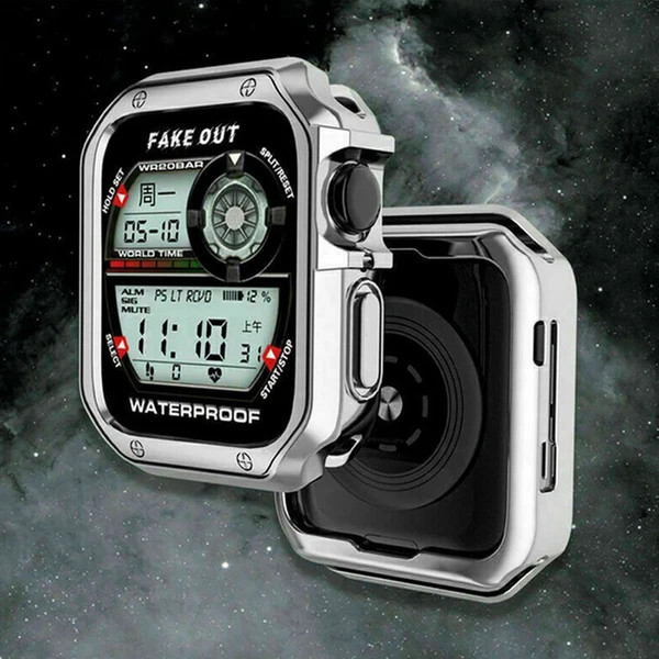 خرید کاور مدل lux مناسب برای اپل واچ سری se/1/2/3/4/5/6/7/8/9/2021/2023/aluminumcase سایز 40 میلی متری از دیجی اکسس