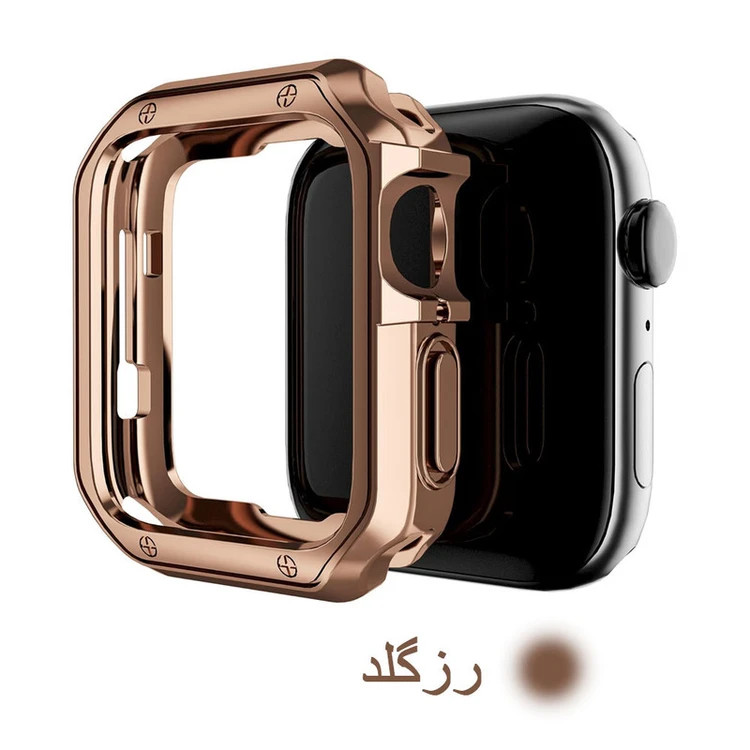 خرید کاور لوکس مدل lux مناسب برای اپل واچ سری se/1/2/3/4/5/6/7/8/9/2021/2023/aluminumcase سایز 42/44/45 میلی متری از دیجی اکسس