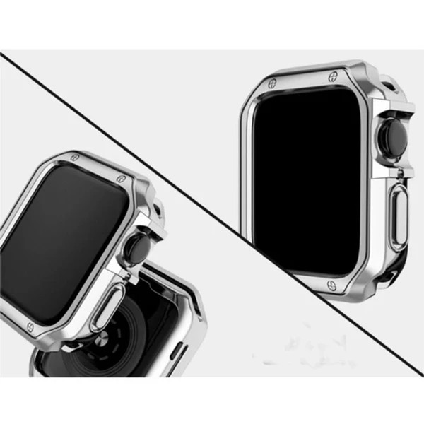 خرید کاور لوکس مدل lux مناسب برای اپل واچ سری se/1/2/3/4/5/6/7/8/9/2021/2023/aluminumcase سایز 42/44/45 میلی متری از دیجی اکسس