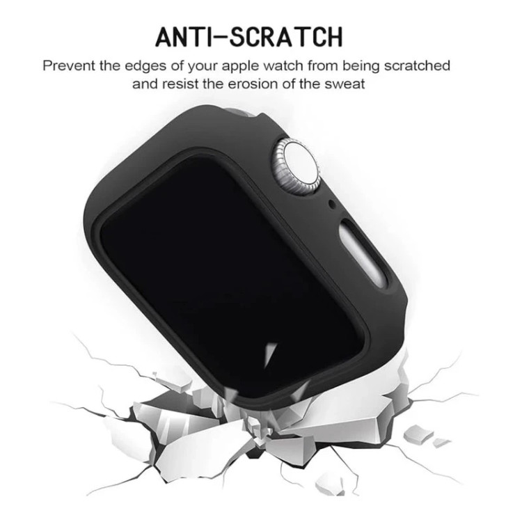 خرید کاور اپل واچ مدل bumper مناسب برای اپل واچ سری SE/1/2/3/4/5/6/7/8/9/2021/2023/ALUMINUM CASE سایز 45 میلی متری از دیجی اکسس