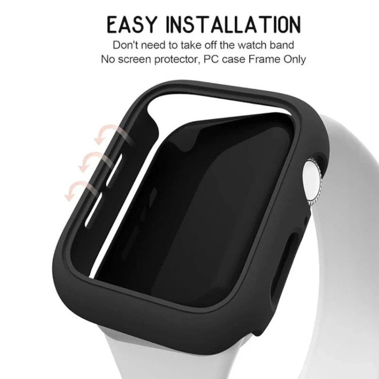 خرید کاور اپل واچ مدل bumper مناسب برای اپل واچ سری SE/1/2/3/4/5/6/7/8/9/2021/2023/ALUMINUM CASE سایز 45 میلی متری از دیجی اکسس