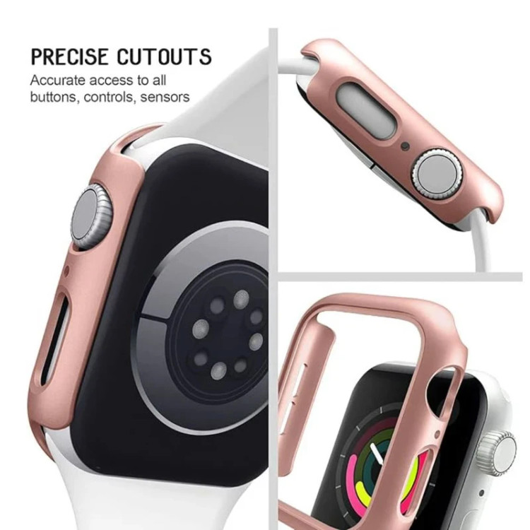 خرید کاور اپل واچ مدل bumper مناسب برای اپل واچ سری SE/1/2/3/4/5/6/7/8/9/2021/2023/ALUMINUM CASE سایز 45 میلی متری از دیجی اکسس