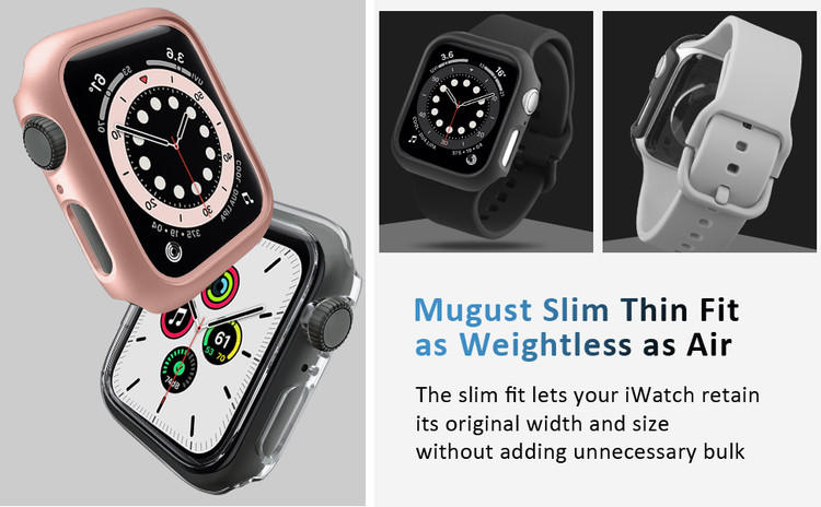 خرید کاور اپل واچ مدل bumper مناسب برای اپل واچ سری SE/1/2/3/4/5/6/7/8/9/2021/2023/ALUMINUM CASE سایز 45 میلی متری از دیجی اکسس