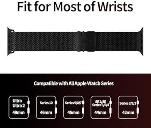 قیمت و خرید بند استیل میلانس اپل واچ با قفل پاراکورد مناسب برای سریApple wach band seri se/1/2/3/4/5/6/7/8/9 از دیجی اکسس