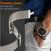 قیمت و خرید بند استیل میلانس اپل واچ با قفل پاراکورد مناسب برای سریApple wach band seri se/1/2/3/4/5/6/7/8/9 از دیجی اکسس