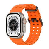 قیمت و خرید بند اپل واچ سیلیکونی موجدار با سگک مدل loop SPORT F برای ااپل واچ اولترا Ultra / Ultra2/Ultra3 49 mm ضد حساسیت و رنگ ثابت از دیجی اکسس