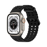 قیمت و خرید بند اپل واچ سیلیکونی موجدار با سگک مدل loop SPORT F برای ااپل واچ اولترا Ultra / Ultra2/Ultra3 49 mm ضد حساسیت و رنگ ثابت از دیجی اکسس