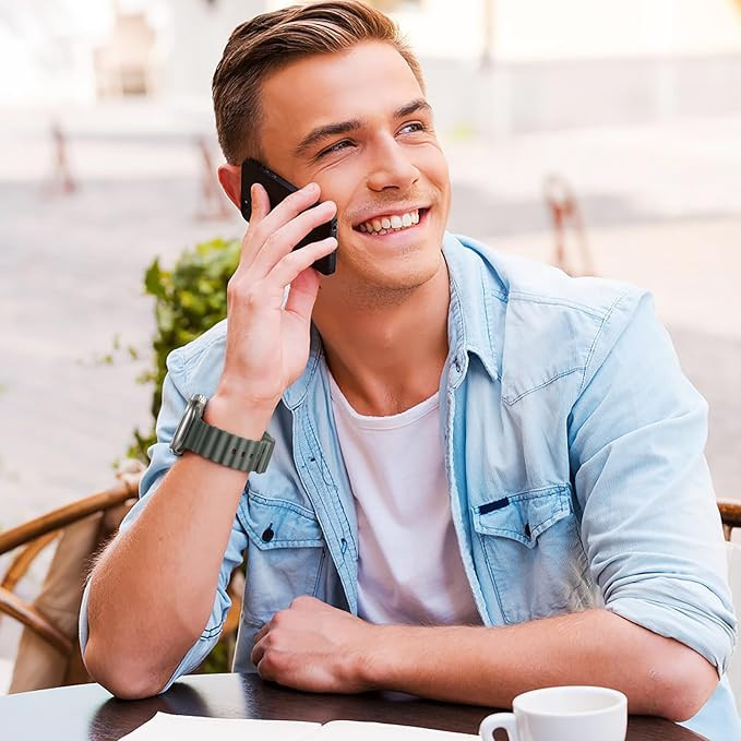 قیمت و خرید بند اپل واچ سیلیکونی موجدار با سگک مدل loop SPORT F برای ااپل واچ اولترا Ultra / Ultra2/Ultra3 49 mm ضد حساسیت و رنگ ثابت از دیجی اکسس