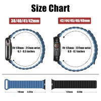 قیمت و خرید بند سیلیکونی تمام مگنتی اپل واچ - راحتی و استایل بینهایت در رنگهای متنوع مناسب برای اپل واچ سری Se/1/2/3/4/5/6/7/8/9/AluminumCase سایز 38/40/41 میلی متری از دیجی اکسس
