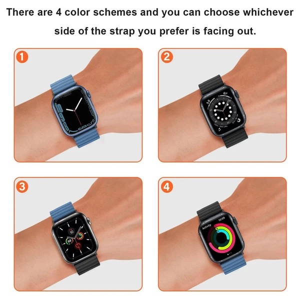 قیمت و خرید بند سیلیکونی تمام مگنتی اپل واچ - راحتی و استایل بینهایت در رنگهای متنوع مناسب برای اپل واچ سری Se/1/2/3/4/5/6/7/8/9/AluminumCase سایز 38/40/41 میلی متری از دیجی اکسس