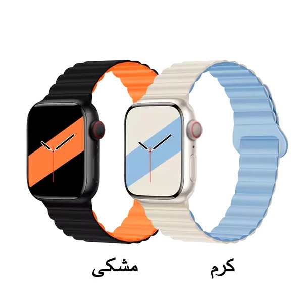 قیمت و خرید بند سیلیکونی تمام مگنتی اپل واچ - راحتی و استایل بینهایت در رنگهای متنوع مناسب برای اپل واچ سری Se/1/2/3/4/5/6/7/8/9/AluminumCase سایز 38/40/41 میلی متری از دیجی اکسس