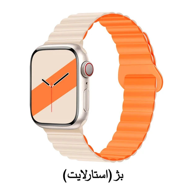 قیمت و خرید بند سیلیکونی تمام مگنتی اپل واچ - راحتی و استایل بینهایت در رنگهای متنوع مناسب برای اپل واچ سری Se/1/2/3/4/5/6/7/8/9/AluminumCase سایز 38/40/41 میلی متری از دیجی اکسس
