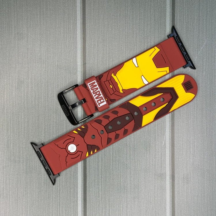 بند اورجینال مدل مارول مناسب برای اپل واچ سری Se/1/2/3/4/5/6/7/8/9/AluminumCase/Ultra/Ultra2 سایز 42/44/45/49 میلی متری