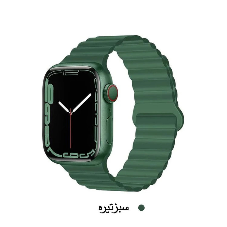 خرید بند سیلیکونی مدل نیو مگنت اپل واچ - راحتی و استایل بینهایت در رنگهای متنوع مناسب برای اپل واچUltra / Ultra 2/Ultra 3 49 mm از دیجی اکسس