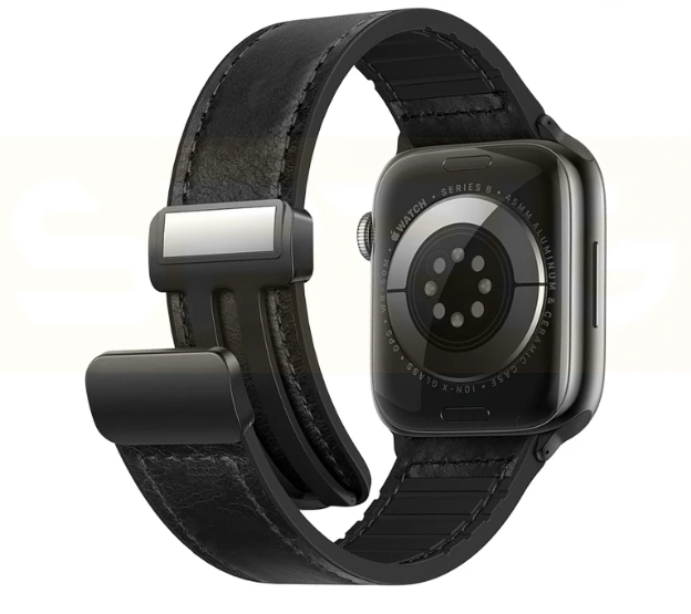 خرید بند چرم مدل Magnetic Leather مناسب اپل واچ سری Se/1/2/3/4/5/6/7/8/9/Ultra/Ultra2 سایز 42/44/45/49 میلیمتری از دیجی اکسس