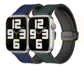 خرید بند چرم مدل Magnetic Leather مناسب اپل واچ سری Se/1/2/3/4/5/6/7/8/9/Ultra/Ultra2 سایز 42/44/45/49 میلیمتری از دیجی اکسس