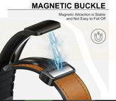 خرید بند چرم مدل Magnetic Leather مناسب اپل واچ سری Se/1/2/3/4/5/6/7/8/9/Ultra/Ultra2 سایز 42/44/45/49 میلیمتری از دیجی اکسس