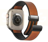 خرید بند چرم مدل Magnetic Leather مناسب اپل واچ سری Se/1/2/3/4/5/6/7/8/9/Ultra/Ultra2 سایز 42/44/45/49 میلیمتری از دیجی اکسس