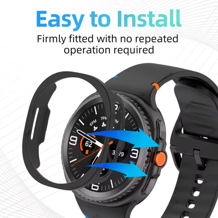 قیمت و خرید کاور/گارد مدل hard case سامسونگ سری ۸ سایز ۴۰ و ۴۴ و ۴۶ ساده بدون گلس از دیجی اکسس