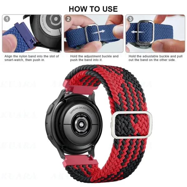 خرید بند کنفی ساعت سامسونگ گلکسی واچ FE مدل سگک آهنربایی از دیجی اکسس