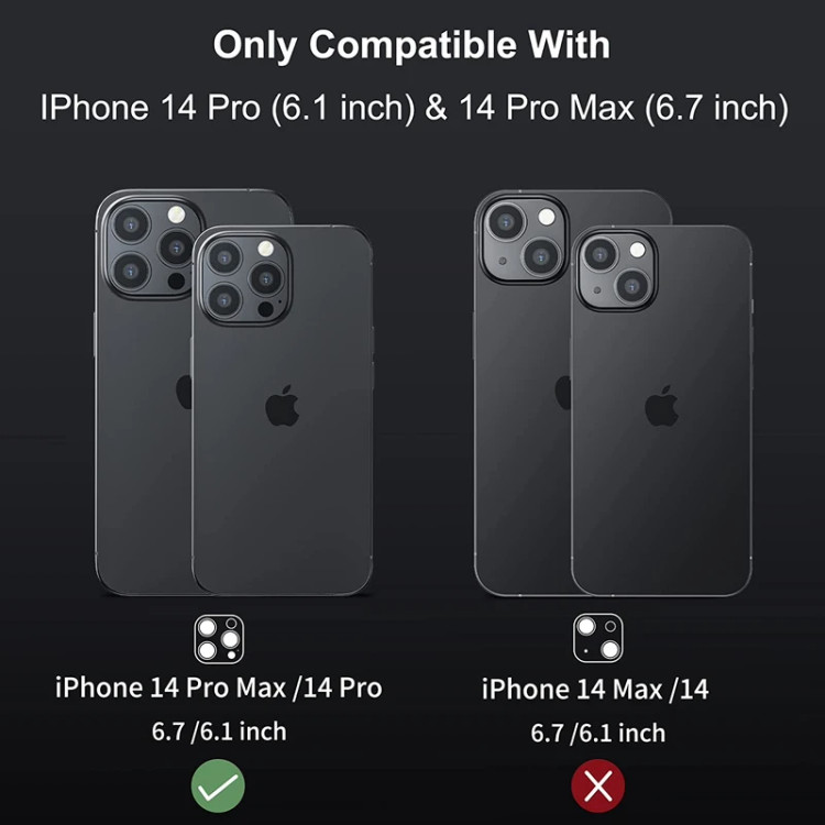 قیمت و خرید محافظ لنز دوربین مدل رینگی مناسب برای گوشی موبایل اپل iPhone 14 Pro / 14 Pro Max از دیجی اکسس