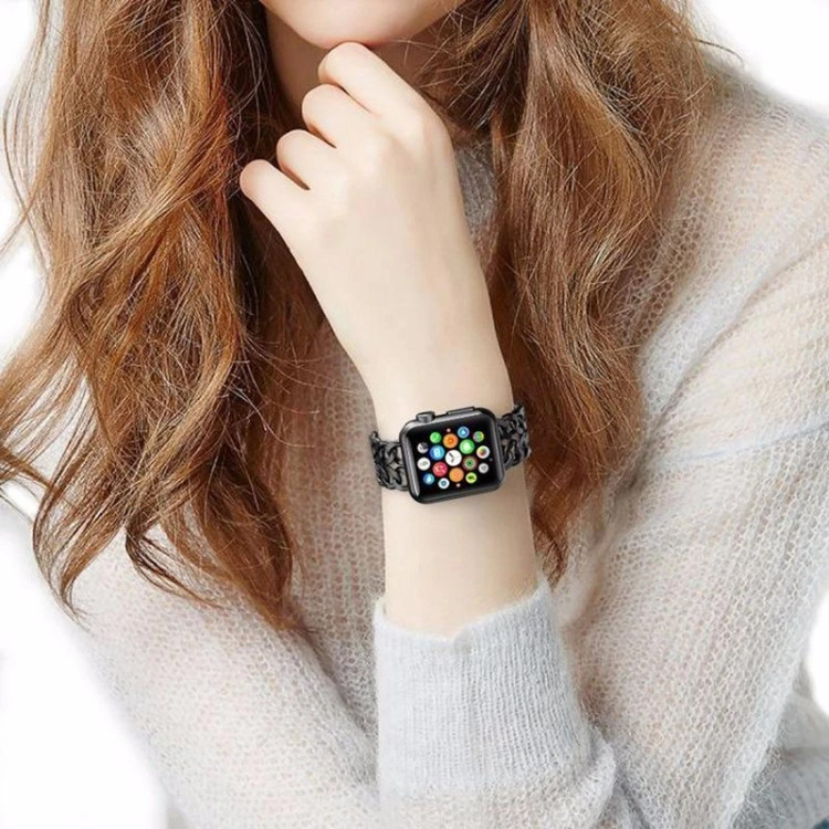 قیمت و خرید بند ساعت هوشمند مدل کارتیه امیزفیت Amazfit Bip Lite استیل ضد حساسیت Xiaomi Amazfit Bip Lite Cartier Chain Band