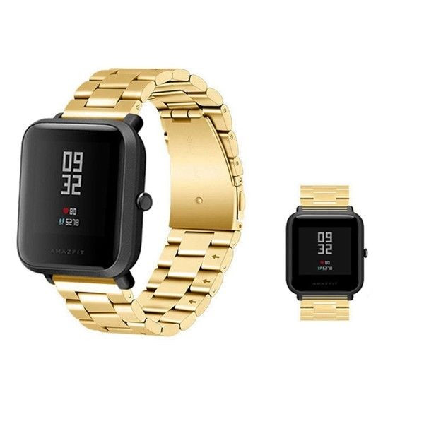 قیمت و خرید بند فلزی/ استیل بند سه مهره طرح 3Bead ساعت هوشمند شیائومی امازفیت لایت Amazfit Bip Lite از دیجی اکسس