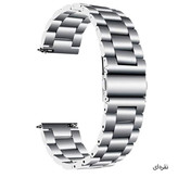 قیمت و خرید بند استیل/فلزی ساعت هوشمند امیزفیت Amazfit Bip U Proاستیل 3Bead ضد زنگ از دیجی اکسس