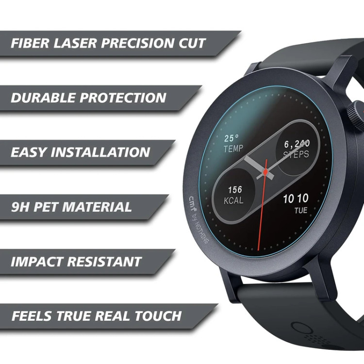 قیمت و خرید گلس مناسب برای ساعت هوشمند ناتینگ سی ام اف واچ پرو CMF Watch Pro 2، با حداکثر استحکام از دیجی اکسس