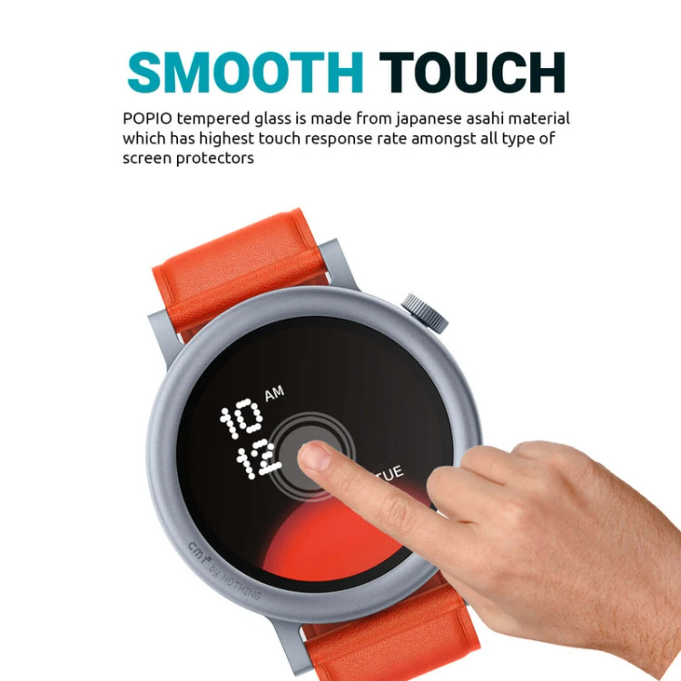 قیمت و خرید گلس مناسب برای ساعت هوشمند ناتینگ سی ام اف واچ پرو CMF Watch Pro 2، با حداکثر استحکام از دیجی اکسس